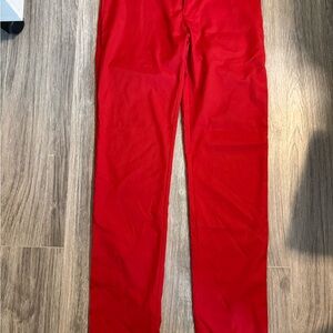 Lacoste Men's Bold Red Chinos us 30